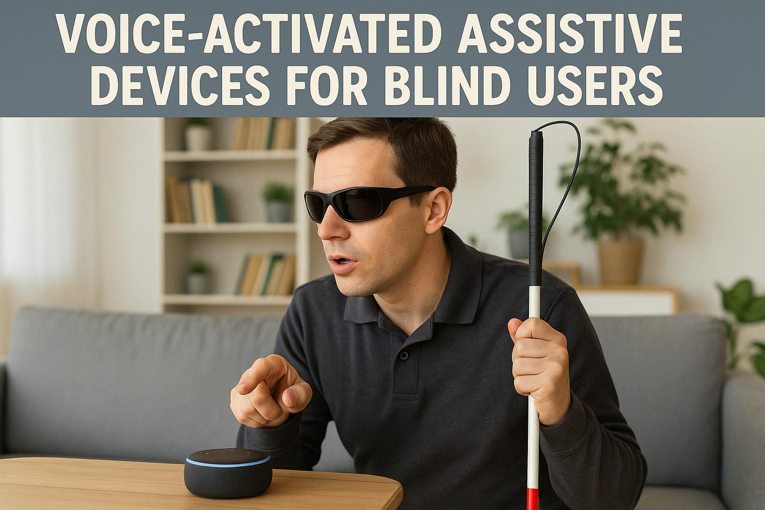 Voice-Activated Assistive Devices for Blind Users