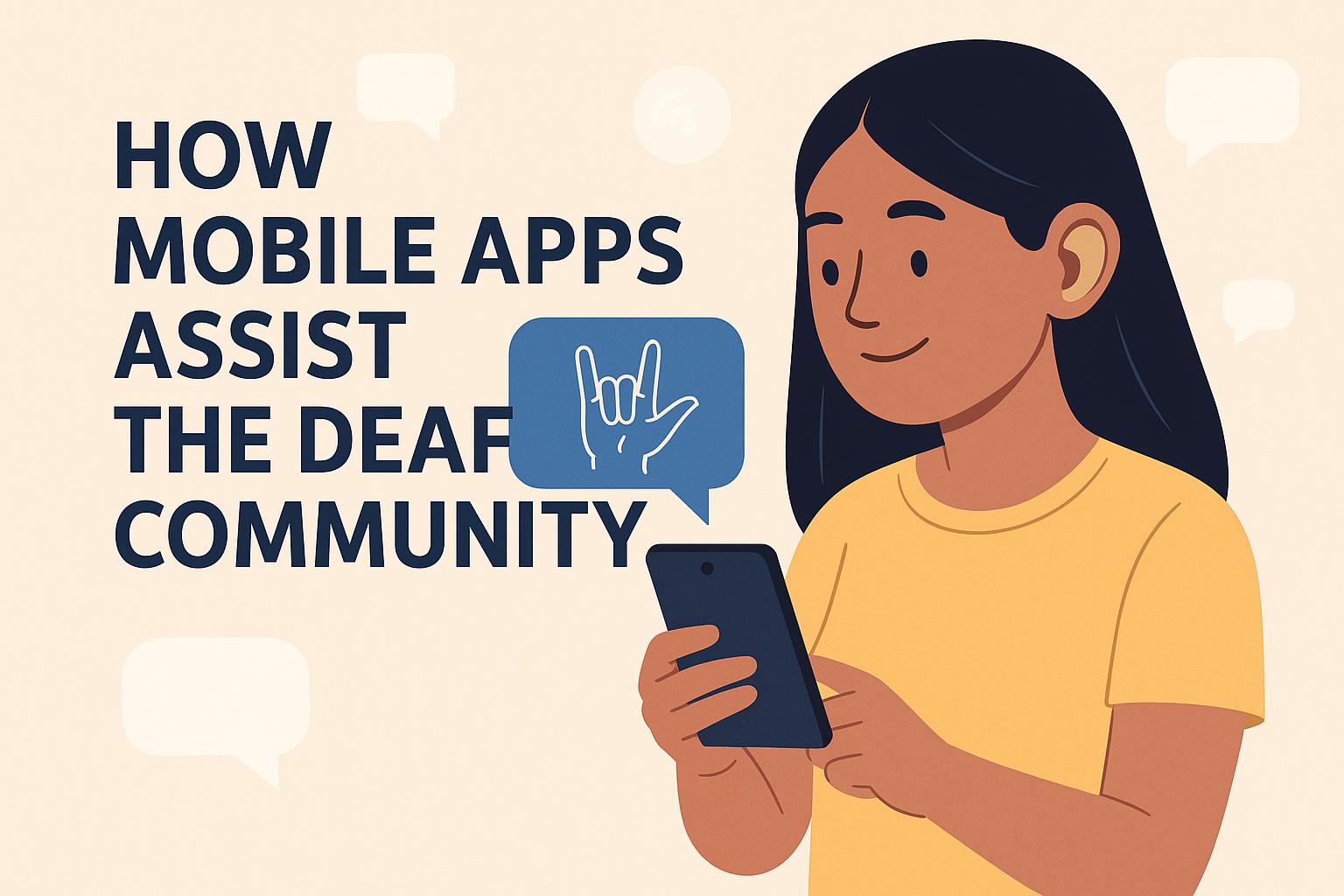 How Mobile Apps Assist the Deaf Community