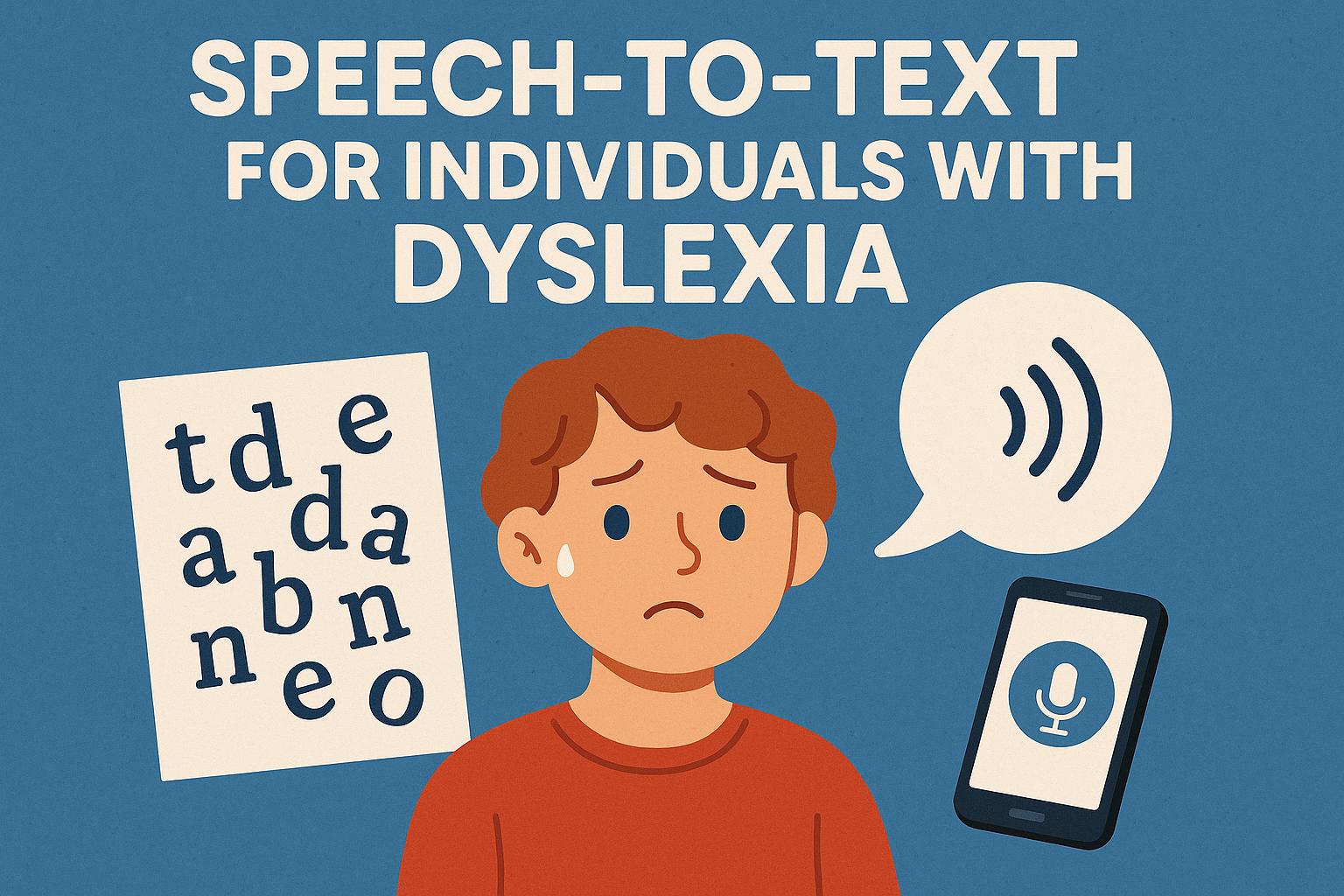 Speech-to-Text for Individuals with Dyslexia