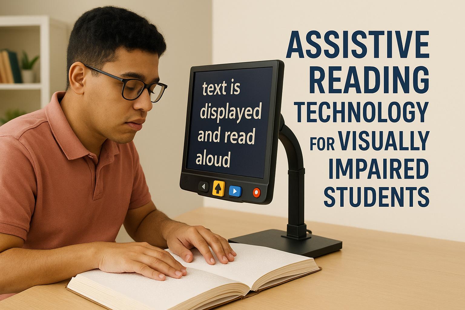 Assistive Reading Technology for Visually Impaired Students