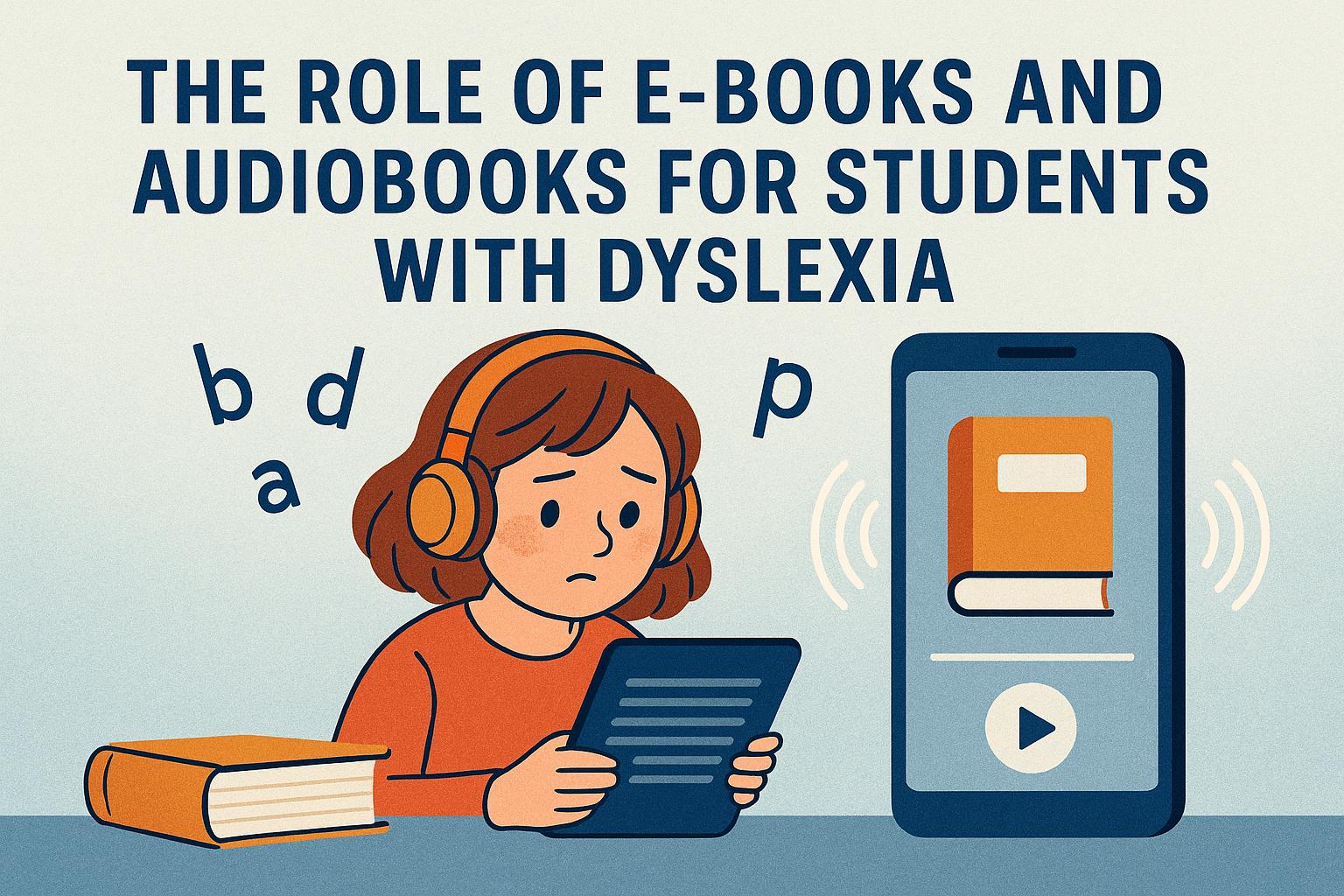 The Role of E-Books and Audiobooks for Students with Dyslexia