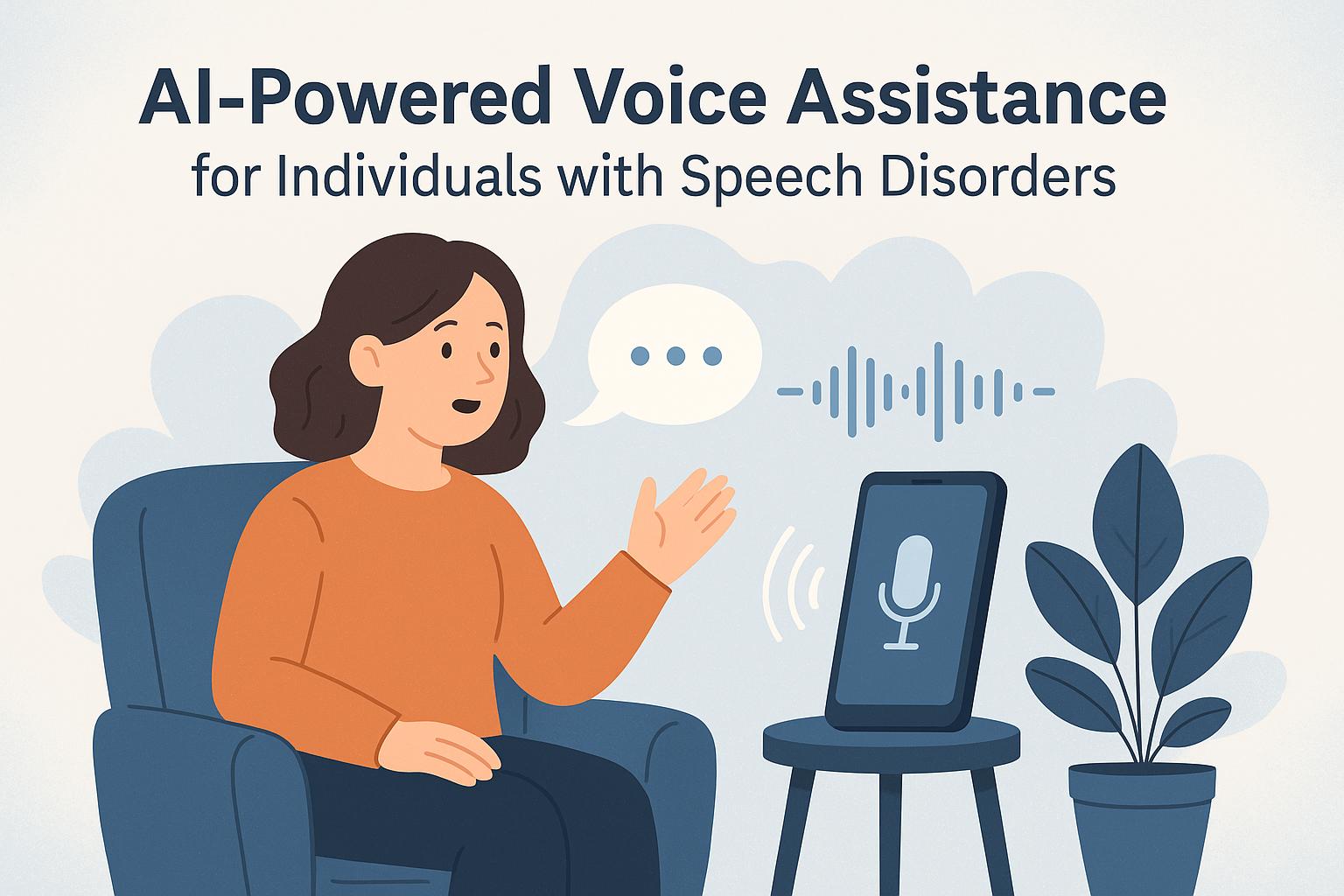 AI-Powered Voice Assistance for Individuals with Speech Disorders