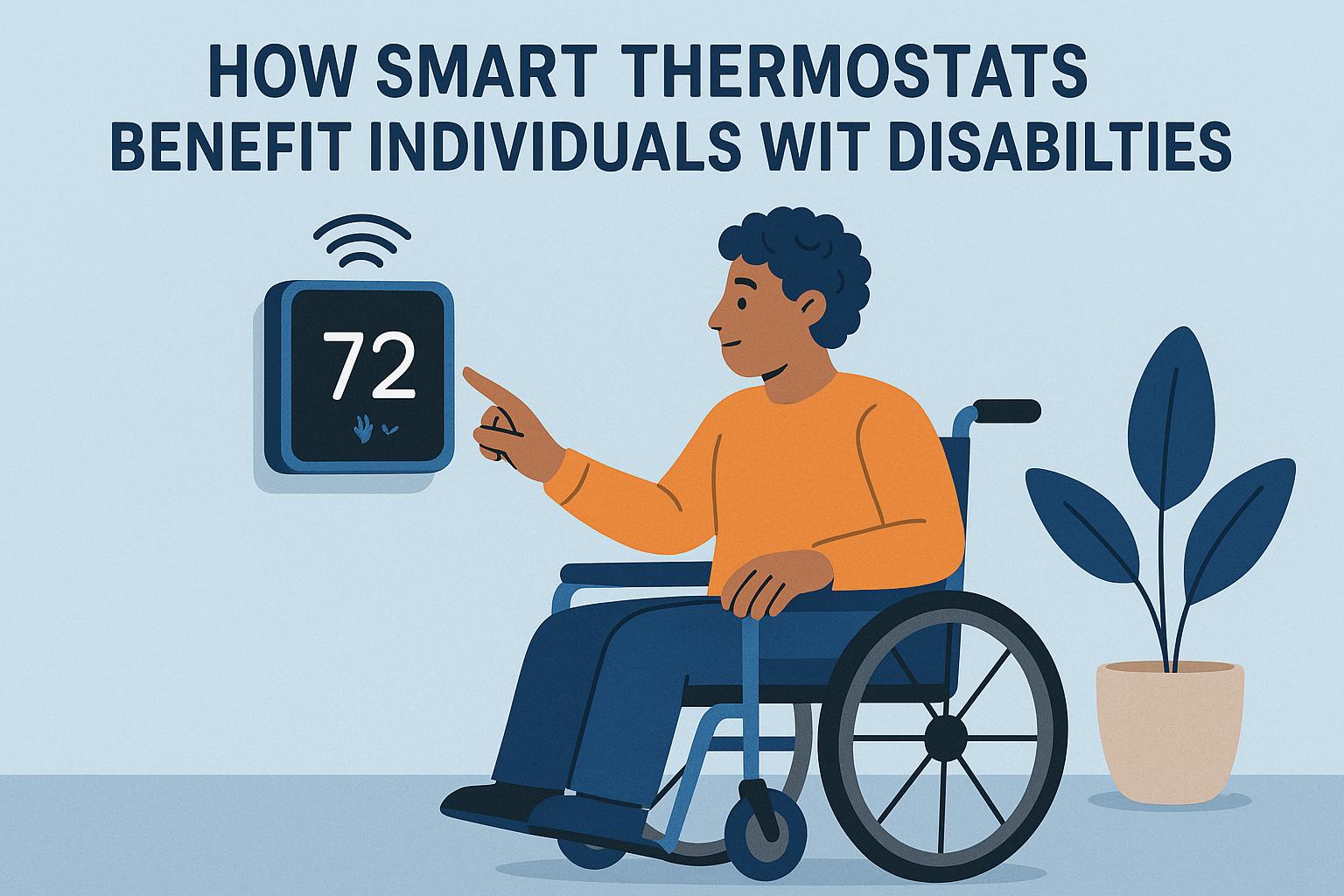 How Smart Thermostats Benefit Individuals with Disabilities