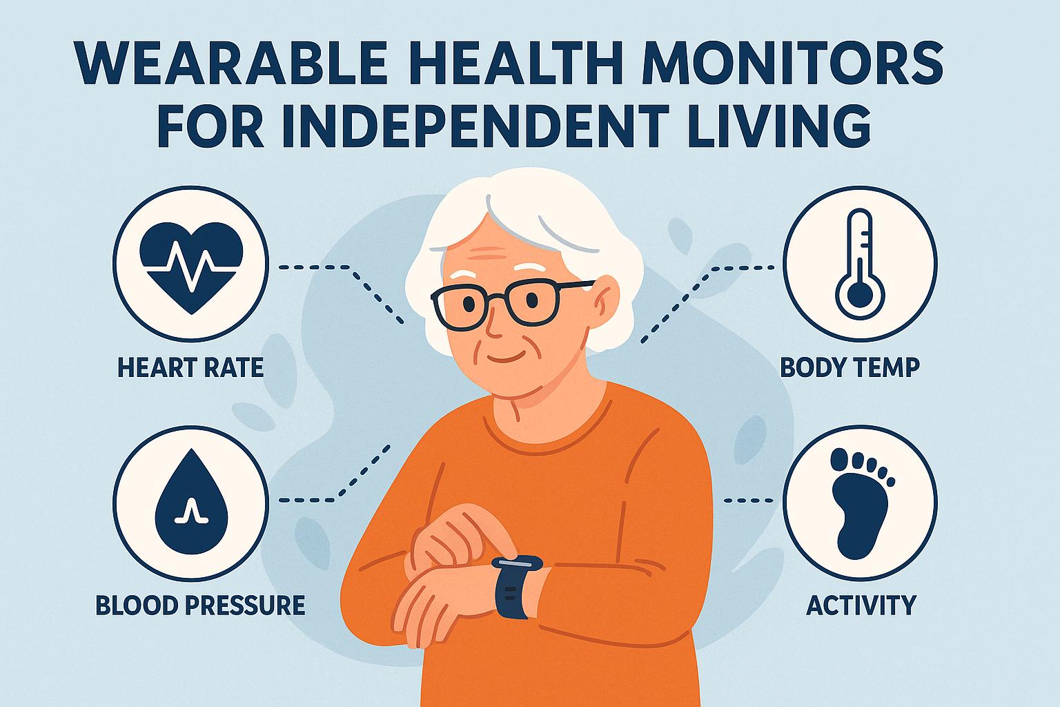 Wearable Health Monitors for Independent Living